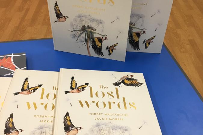 Lost words books
